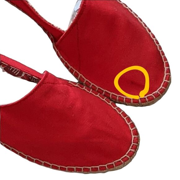 UBUNTU Afridrilles handmade espadrille red canvas fair trade, slip on men\'s 11W main image 9